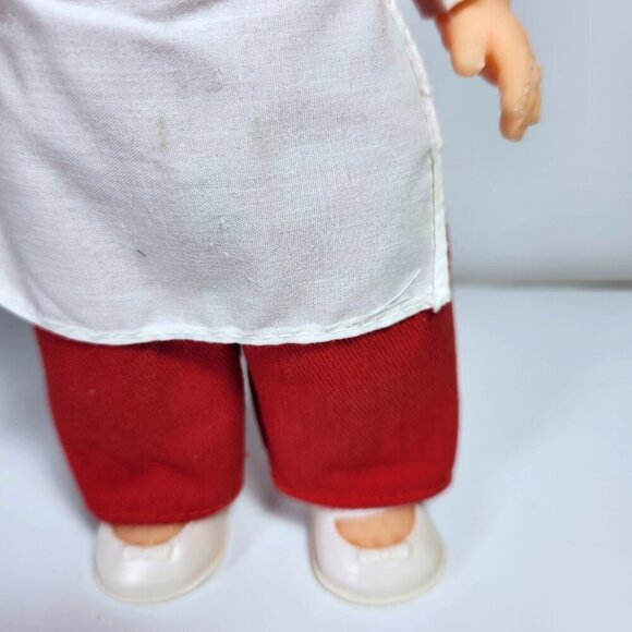 Campbells Soup Kids Doll Boy Vintage 60s Chef Doll 9 3/4" Tall Collectable - Picture 6 of 9
